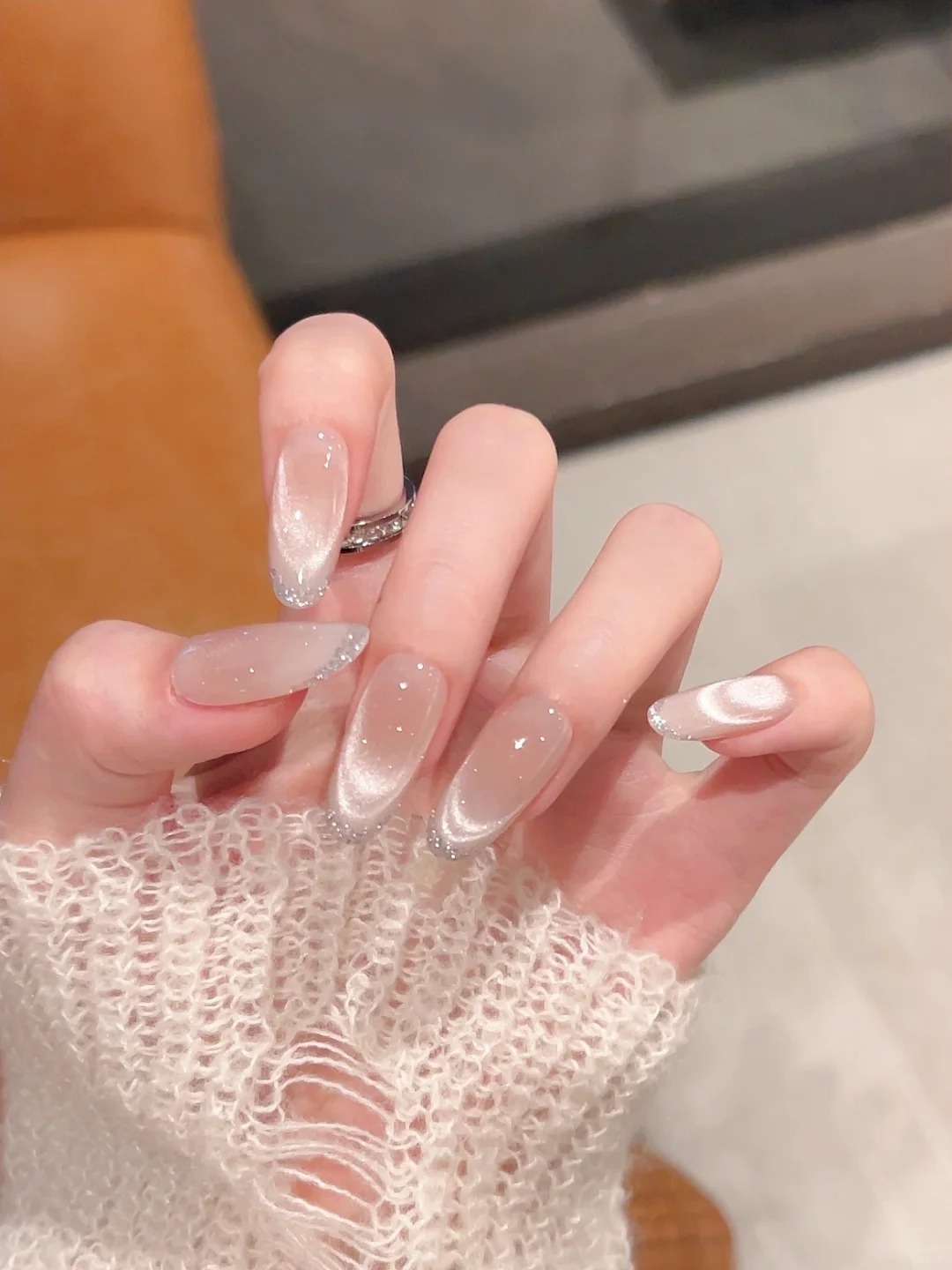 Nude Cromo Espejo — El Tono Piel Metálico